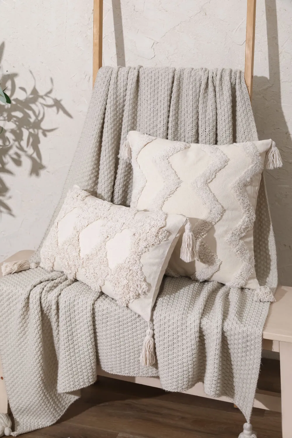 8 Styles Decorative Fringe Pillow Cover