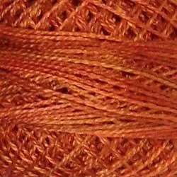 8wt - Valdani - P6 -Perle Cotton - Rusted Orange