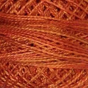 8wt - Valdani - P6 -Perle Cotton - Rusted Orange
