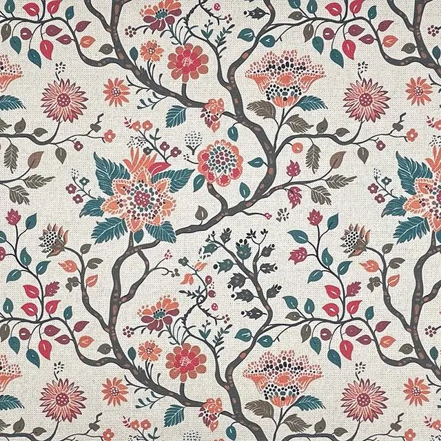 Amrita Crewel Linen Fabric