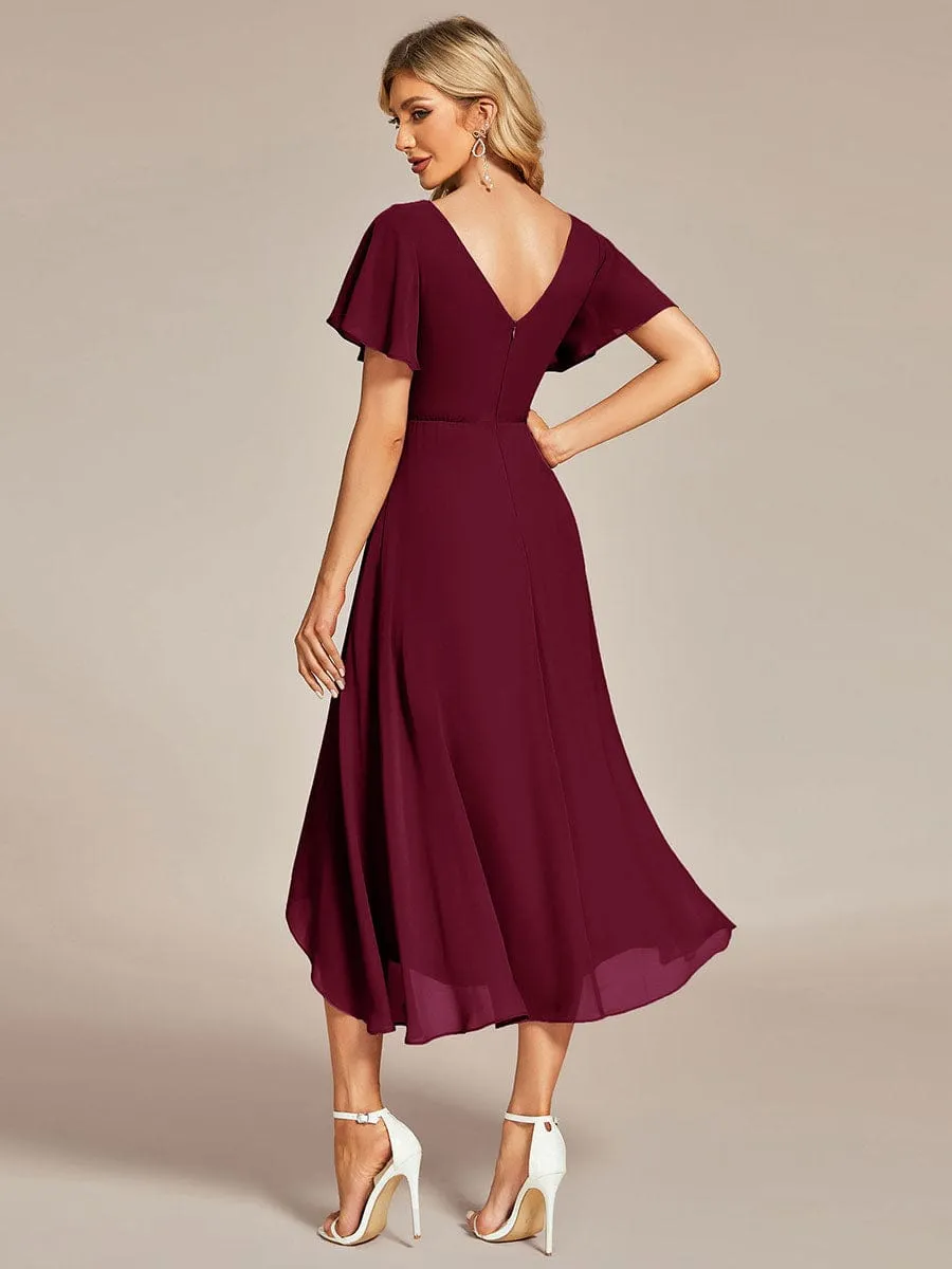 Beautiful Chiffon Dress for Wedding Guests