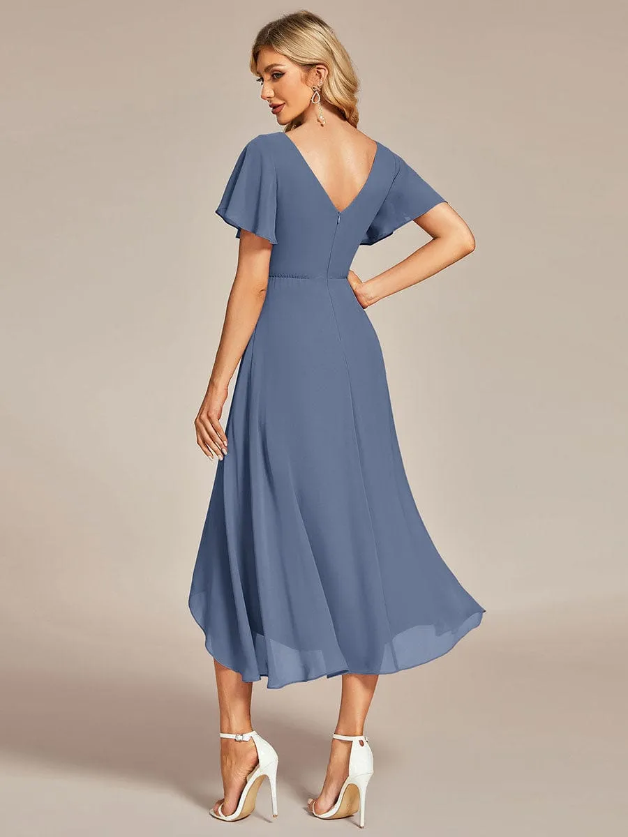 Beautiful Chiffon Dress for Wedding Guests