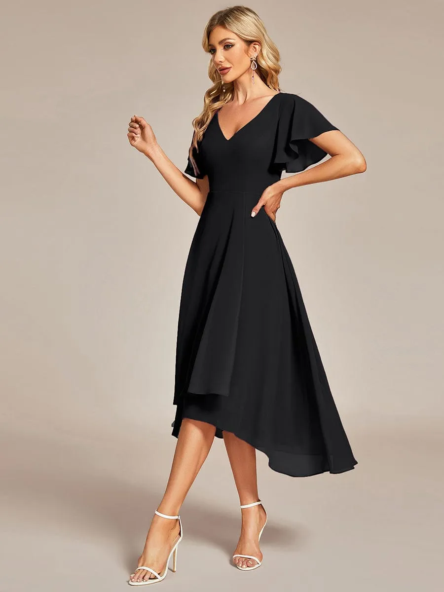 Beautiful Chiffon Dress for Wedding Guests
