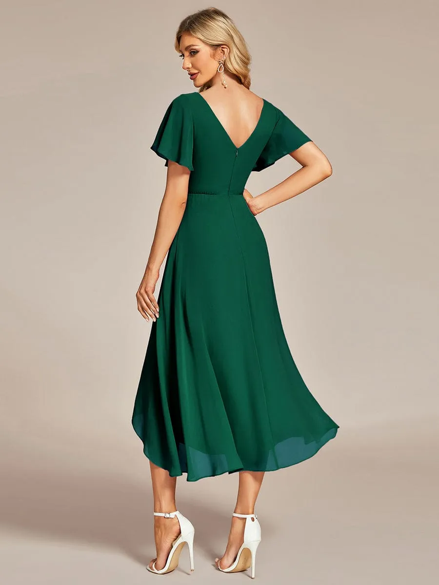 Beautiful Chiffon Dress for Wedding Guests