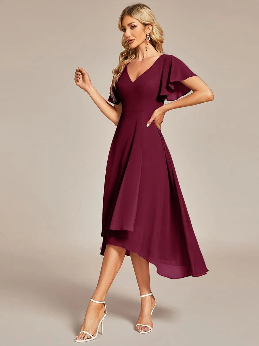 Beautiful Chiffon Dress for Wedding Guests