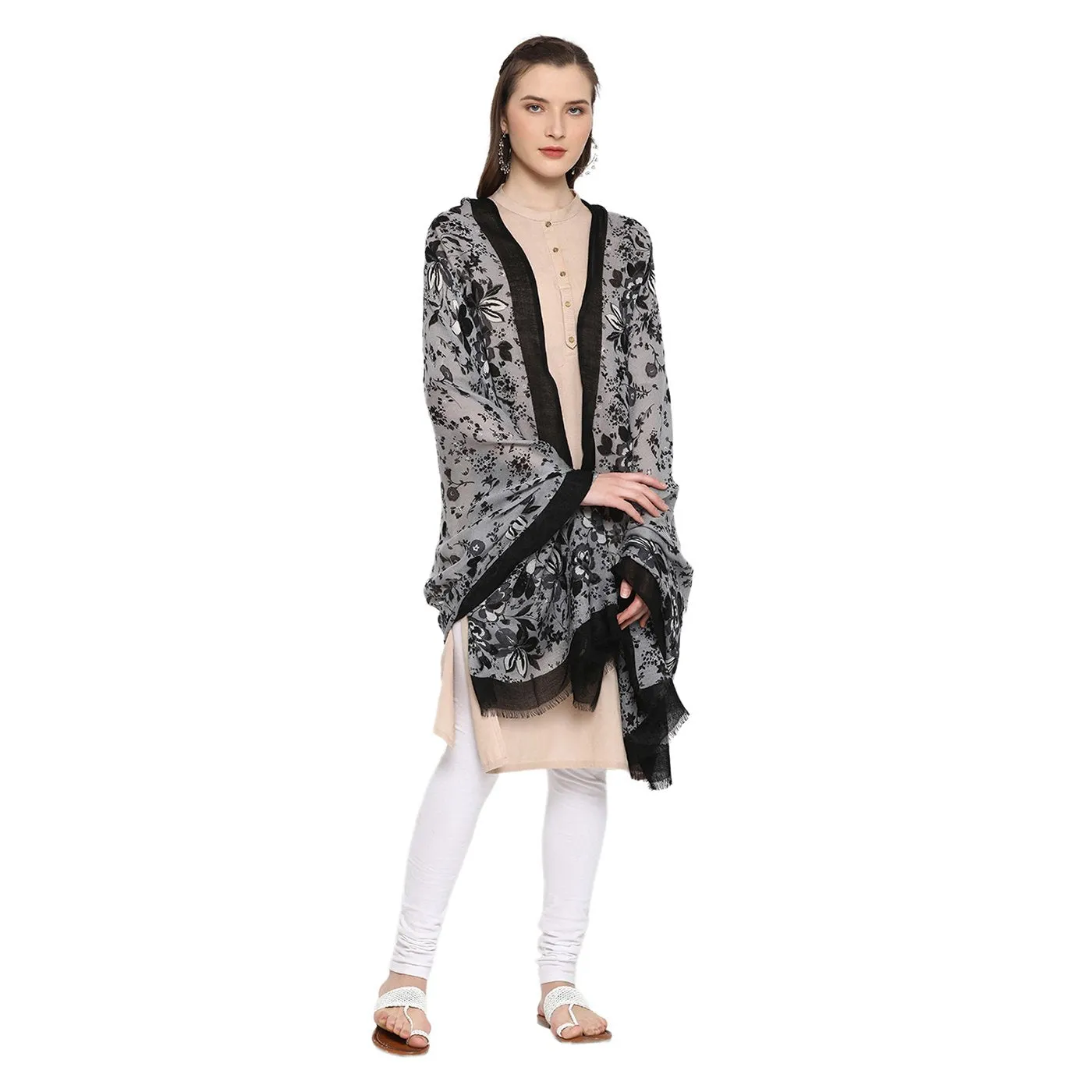 Botanic Love Woolen Shawl