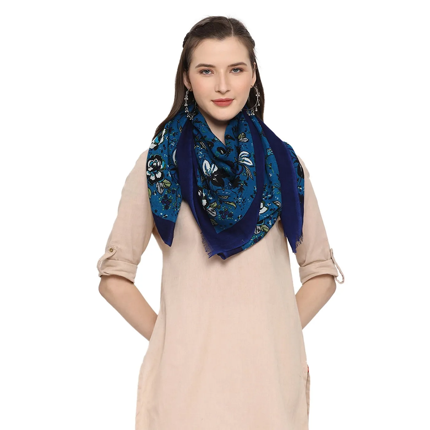 Botanic Love Woolen Shawl
