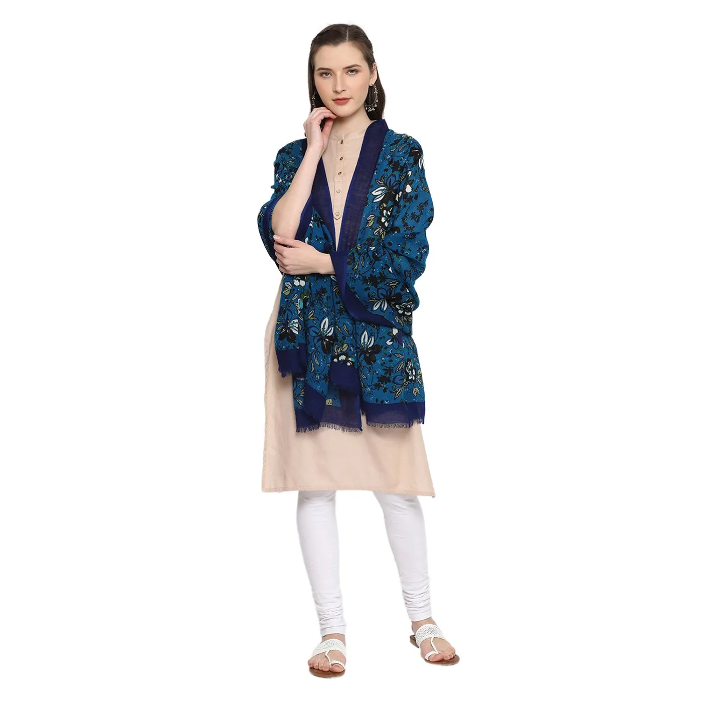 Botanic Love Woolen Shawl