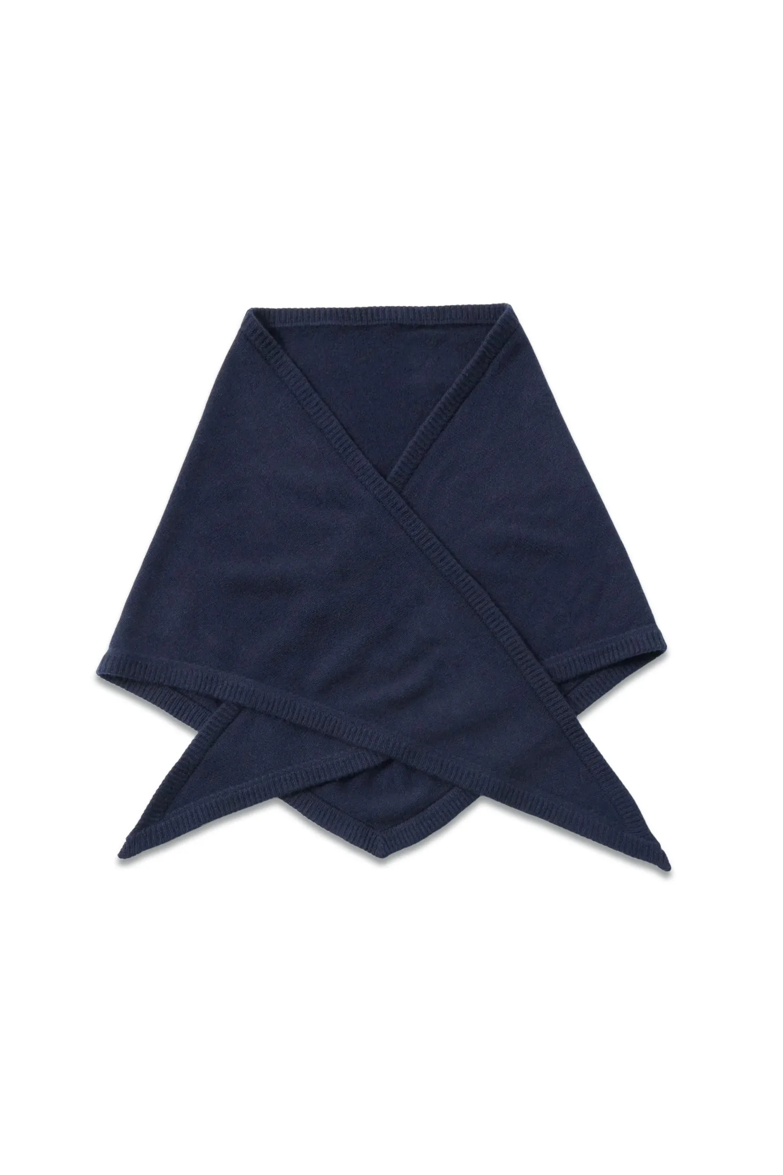 Cashmere Scarf Navy
