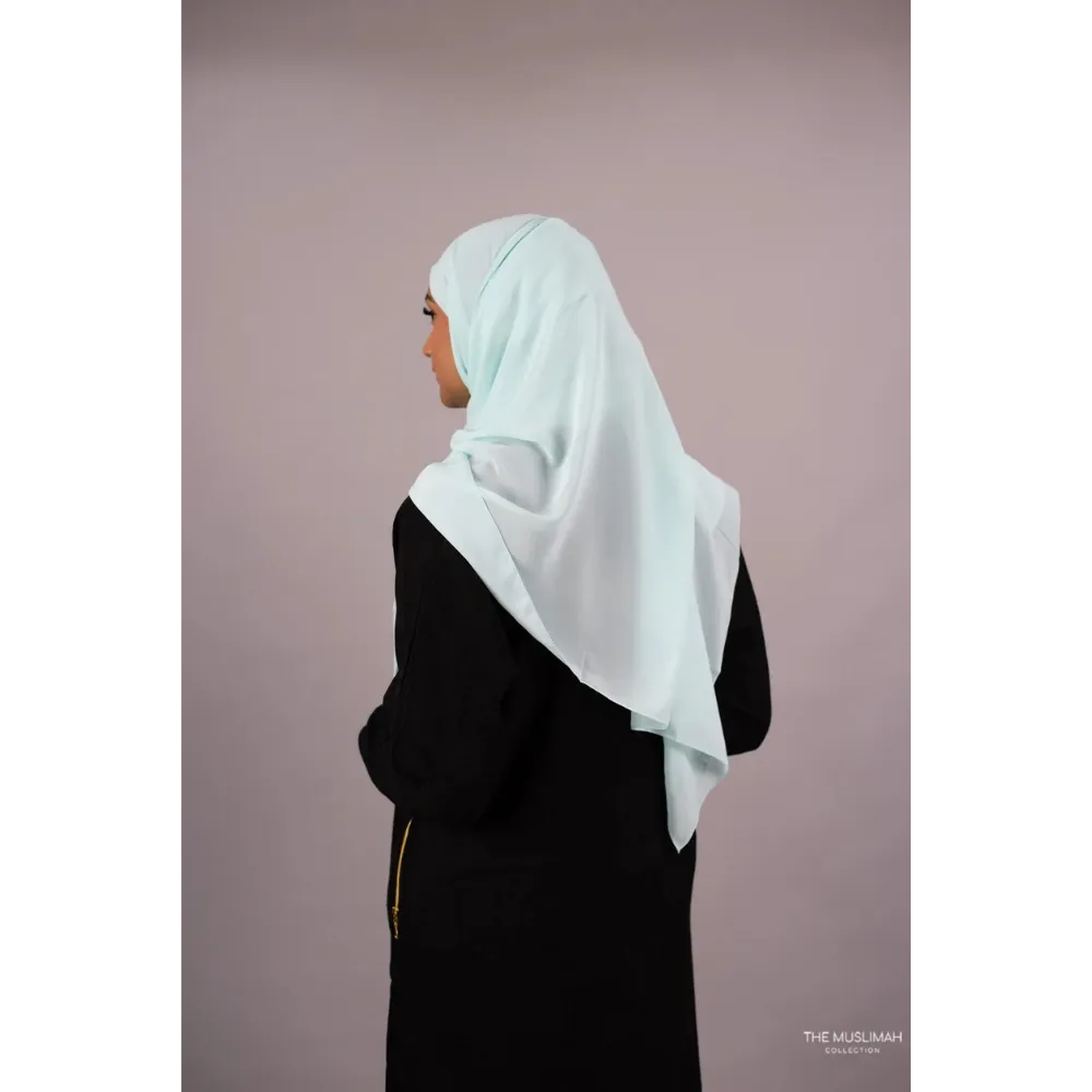 Chiffon Hijab (Mint Green)