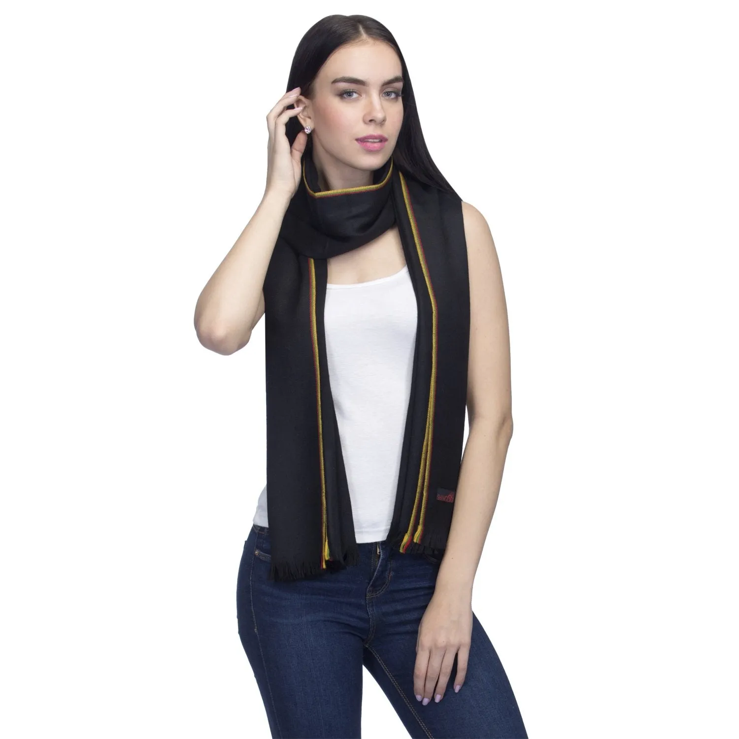 Classic Plain Woolen Shawl