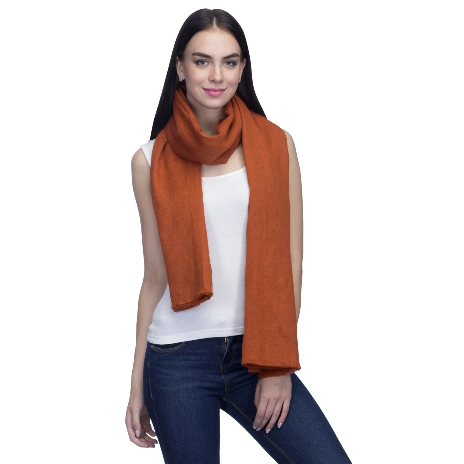 Classic Plain Woolen Shawl