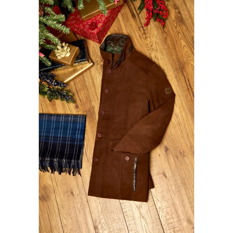 Dubarry Gleneagle Wool Scarf - Peacock Blue