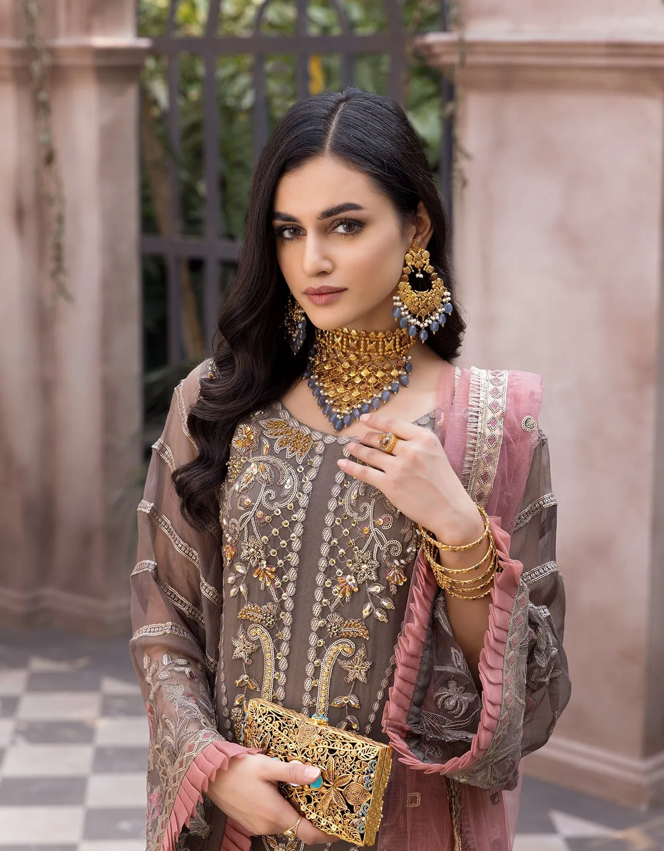 Emaan Adeel Le Festa Edit Chiffon Collection Vol-3 – LR-06