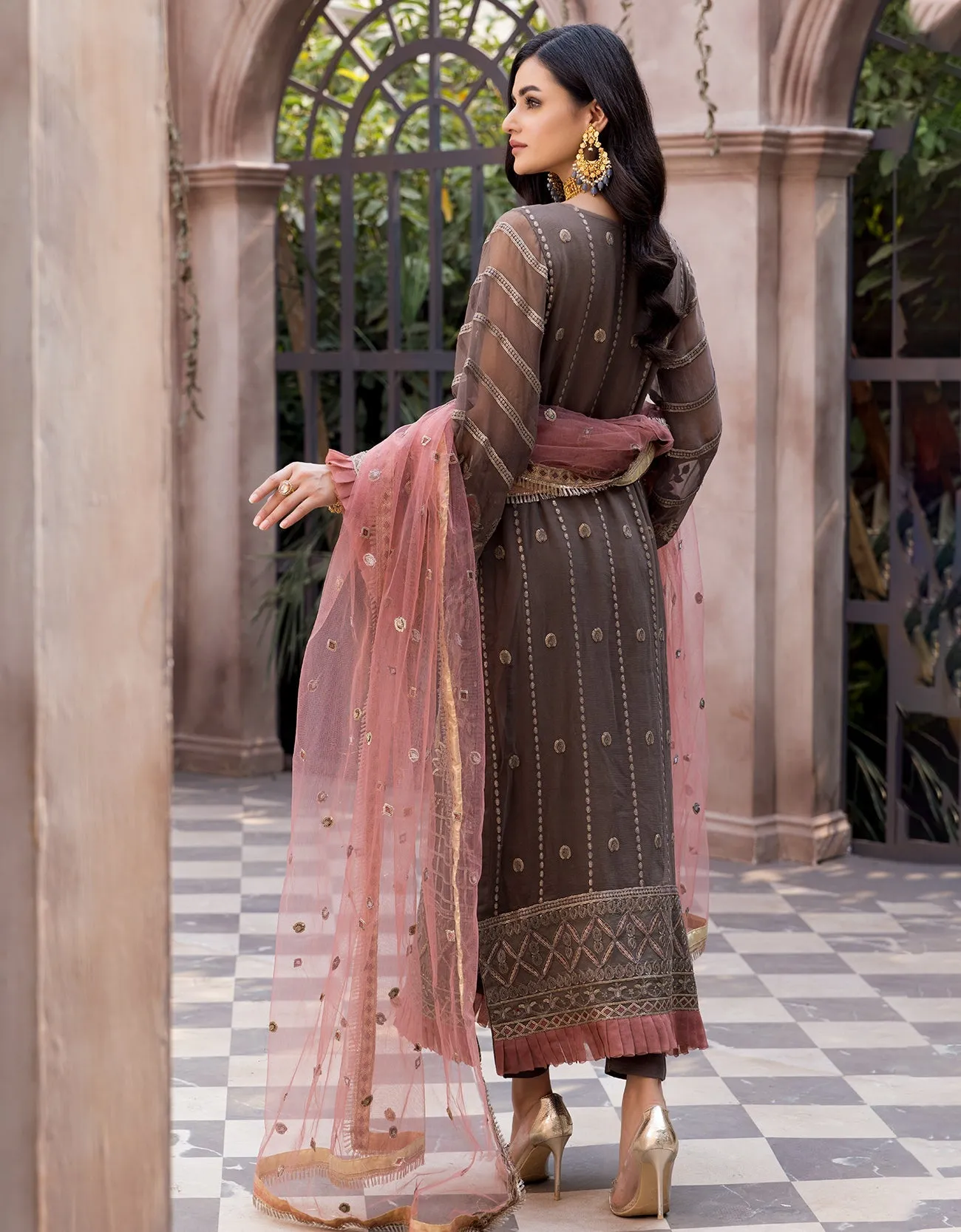 Emaan Adeel Le Festa Edit Chiffon Collection Vol-3 – LR-06