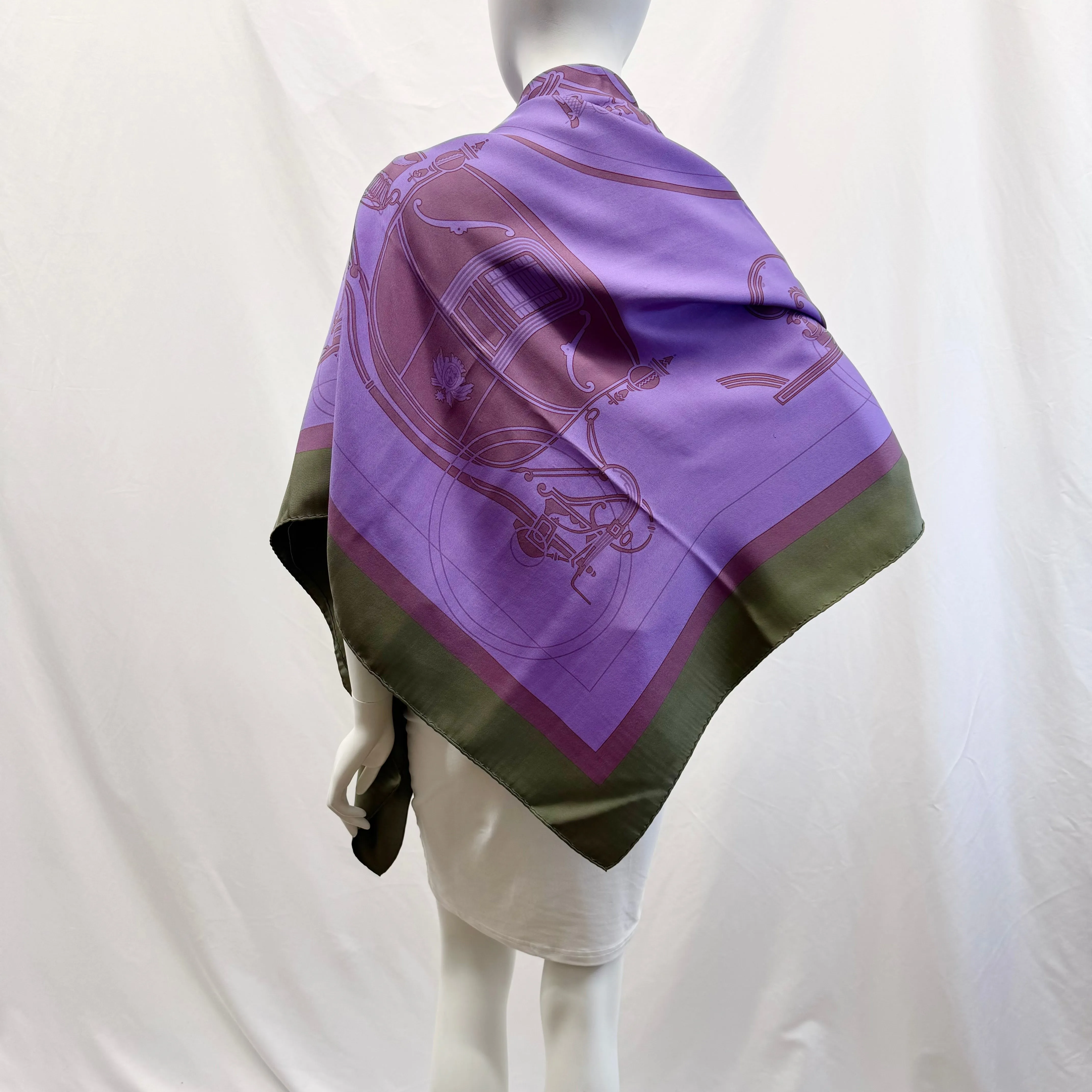 Hermes "Surteint Dip Dye"  Shawl