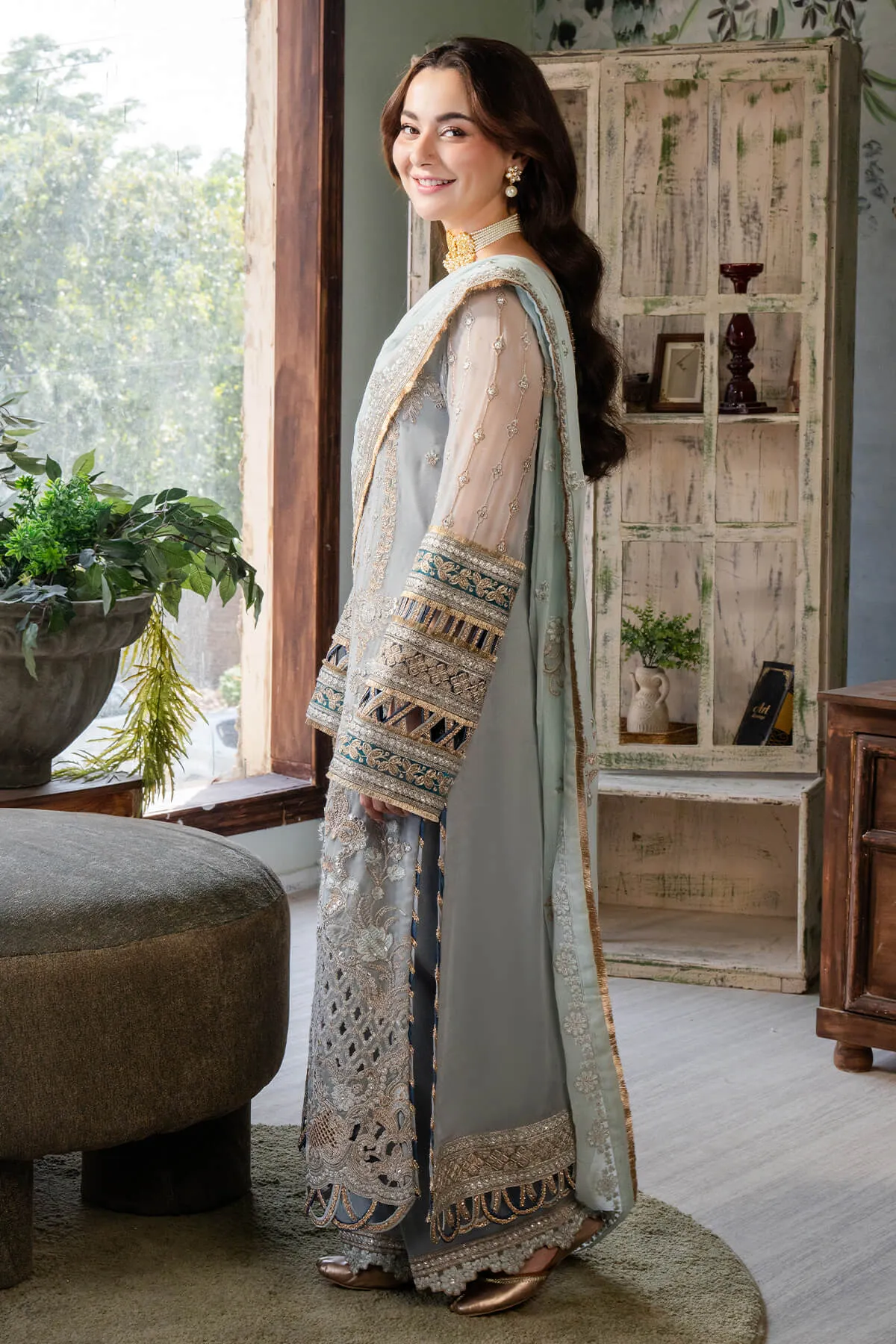 Imrozia x Hania Aamir Naina Chiffon Formals – I-190 Rumman