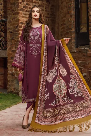 M Prints by Maria B Unstitched 3 Piece Winter Shawls Collection'2022-MPT-1607-B