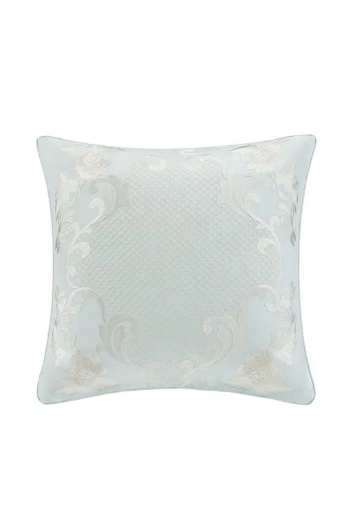 Mantones De Manila Bordered Decorative Square Pillow