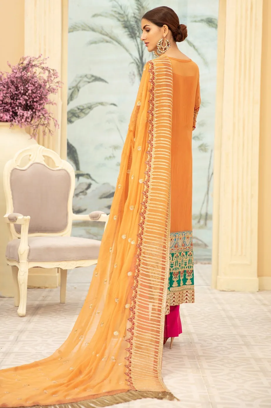 Maryum N Maria Premium Chiffon Collection – CHERIS MUDLLE (MMD-10)