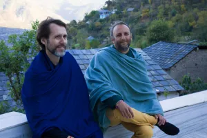 MILAN - Fine Large Meditation Shawl - Royal Blue