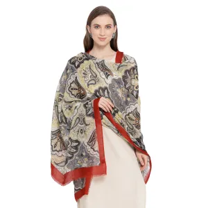 Paisley Block Printed Shawl