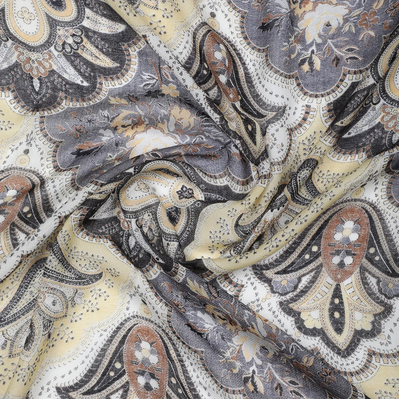 Paisley Block Printed Shawl