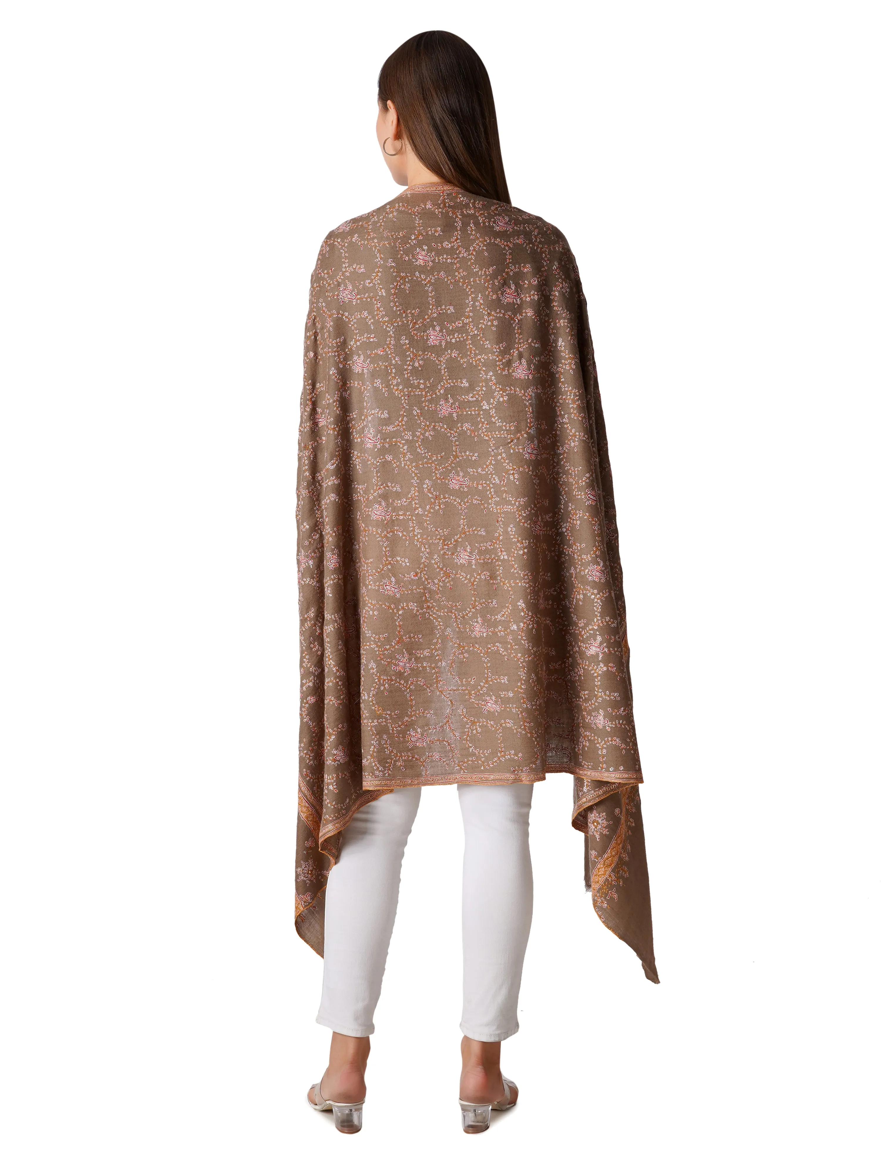 Pashmina Shawl for Women – Sophisticated and Stylish - Brown