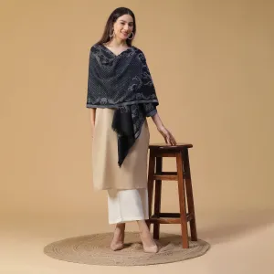 Penelope Woven Design Woolen Shawl