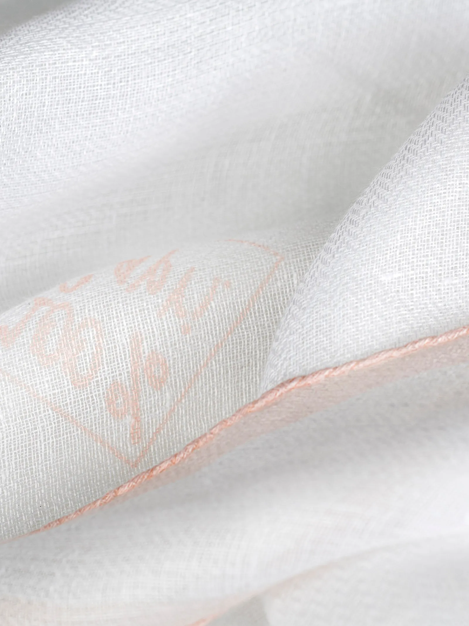 Rhombus Linen Scarf for Man