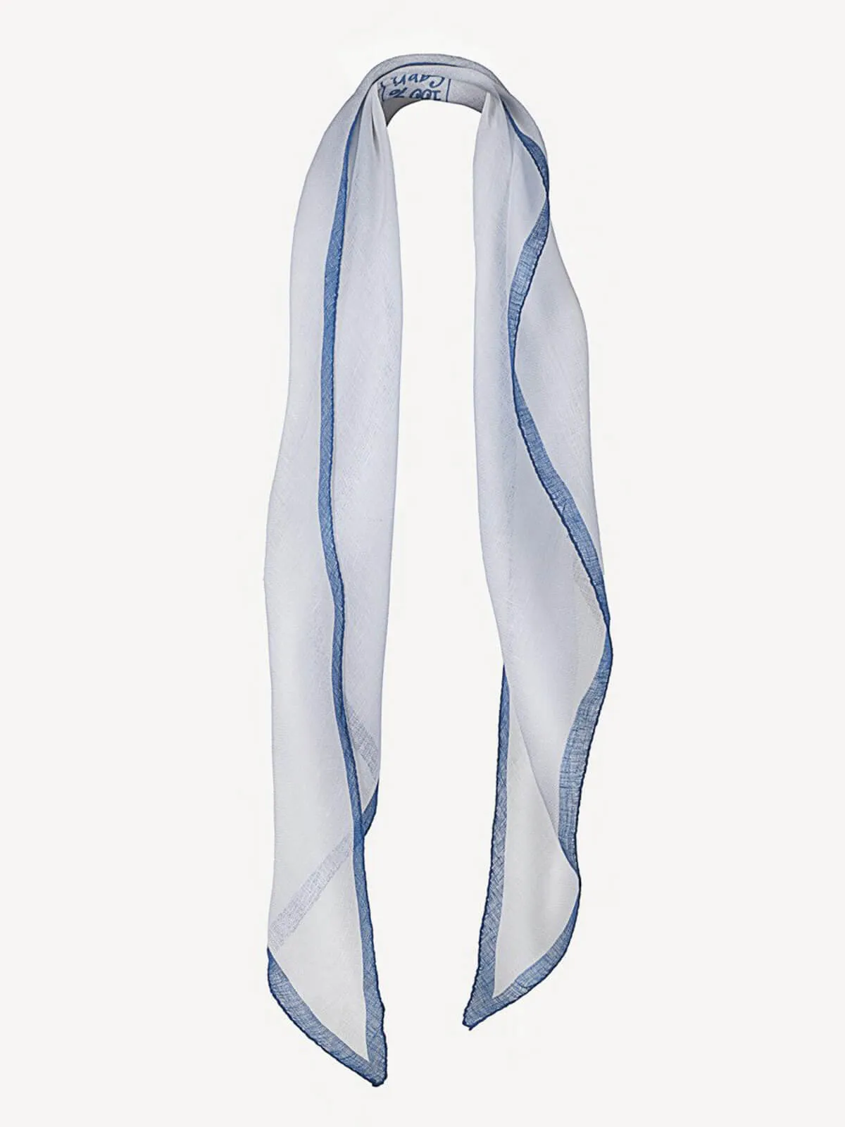 Rhombus Linen Scarf for Man