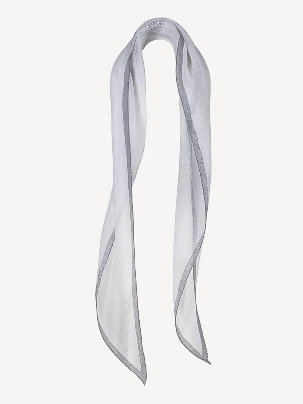 Rhombus Linen Scarf for Man