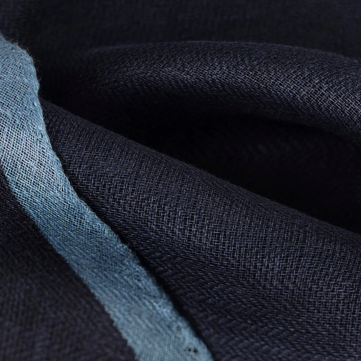 Rhombus Linen Scarf for Man