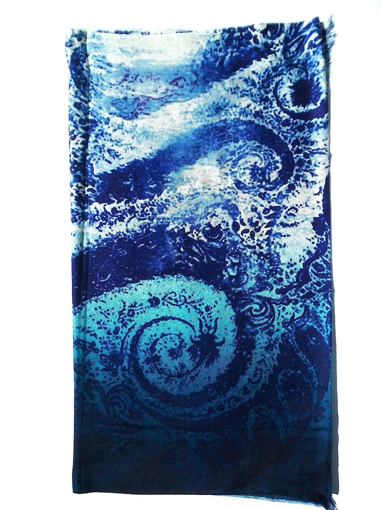 Silk Cashmere Shawl Paisley Extra Large