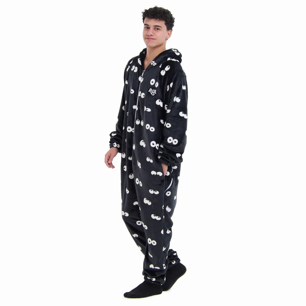 Snuggs Blanket Onesie Black Eyes