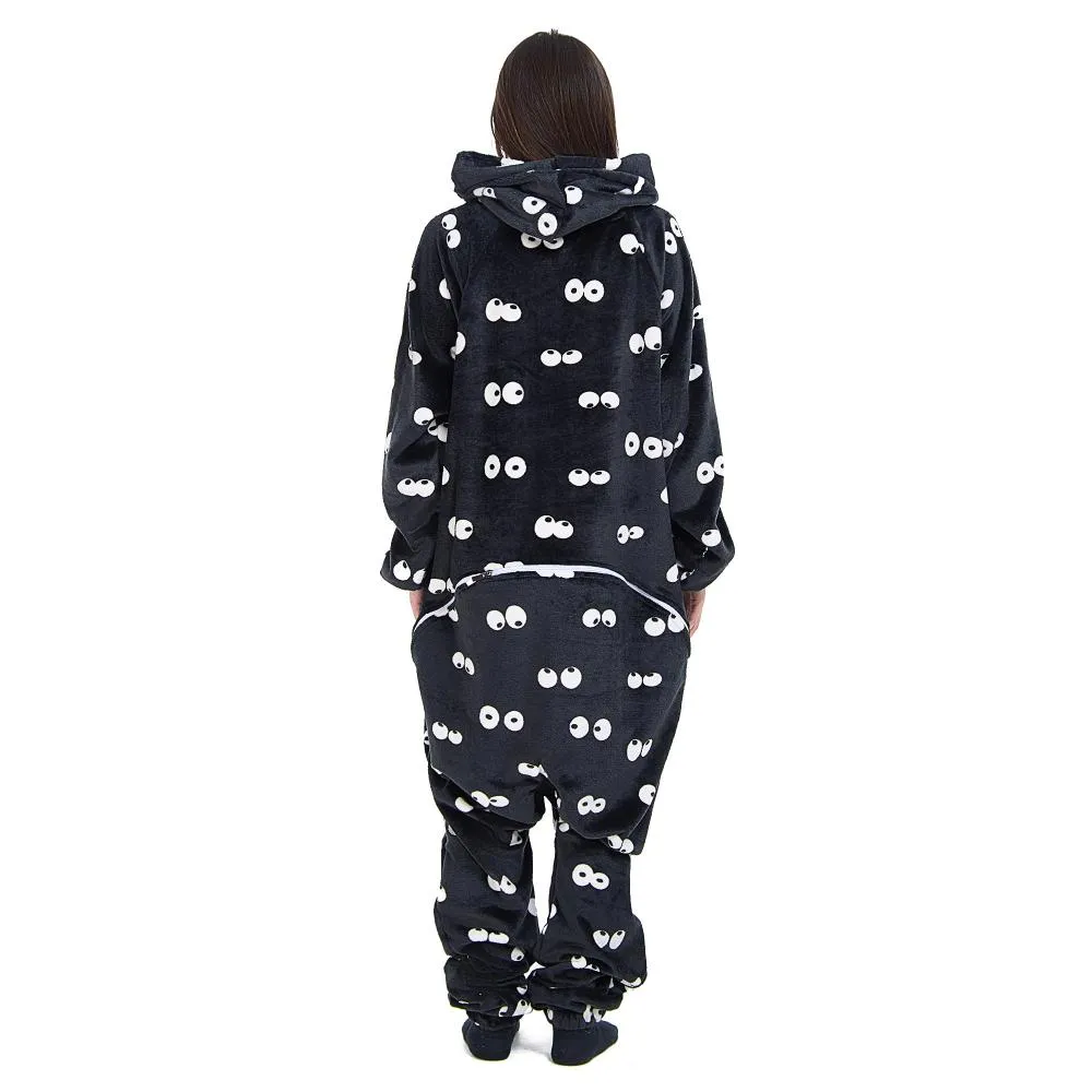 Snuggs Blanket Onesie Black Eyes