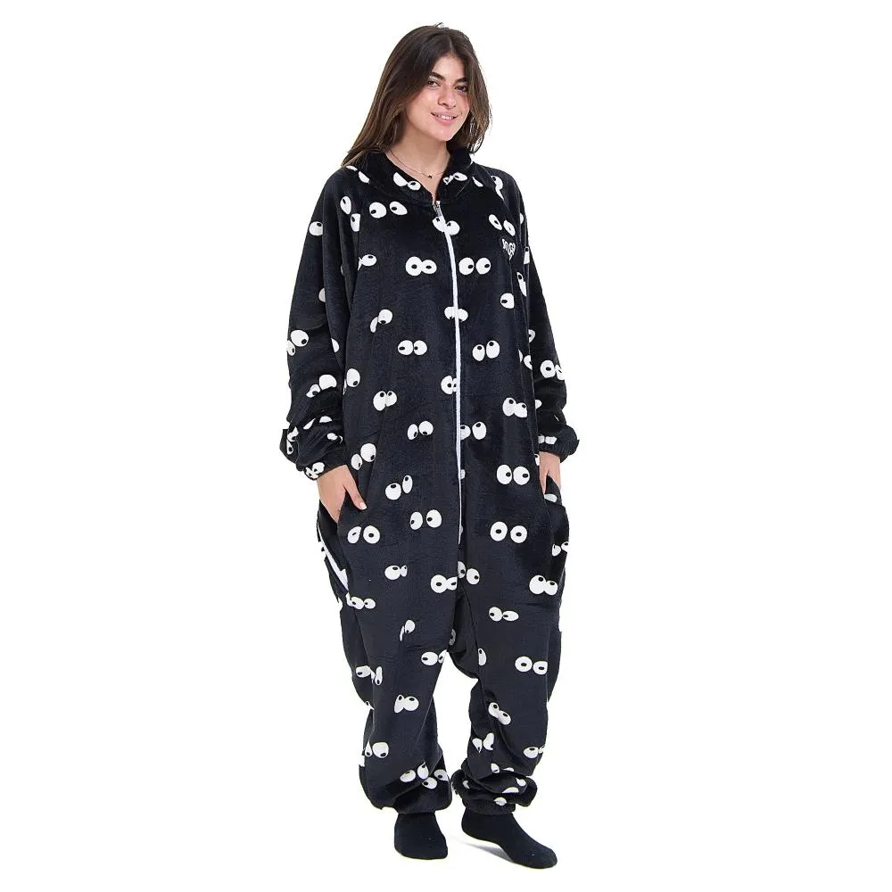 Snuggs Blanket Onesie Black Eyes