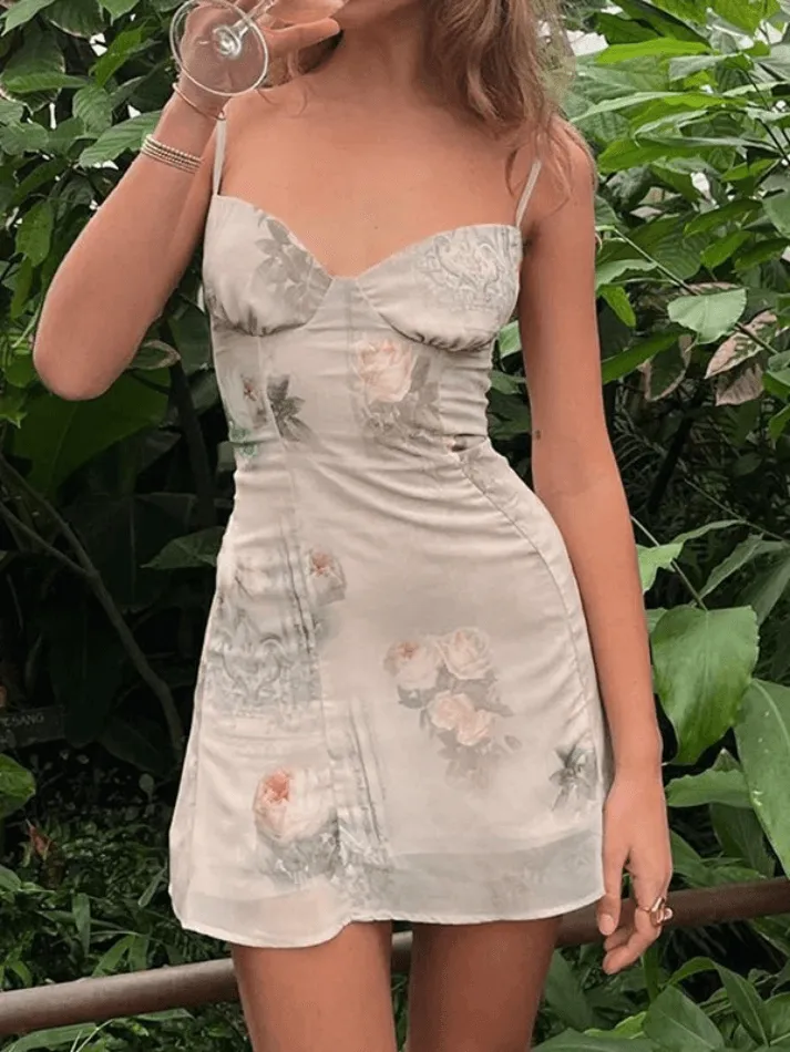 V Sleeveless Split Open Modern Back Maxi Dress - White